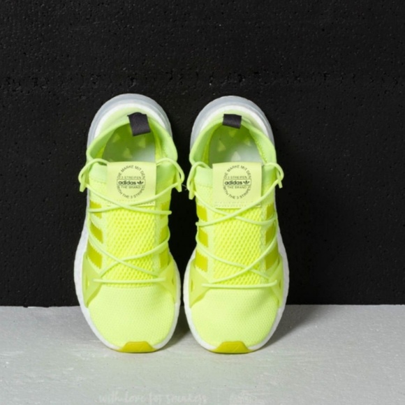 adidas arkyn neon yellow
